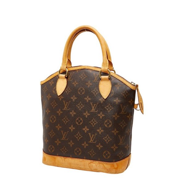 LOUIS VUITTON Brown Monogram Leather Lockit Tote Bag - Picture 2 of 12